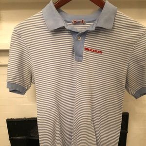 Stripped Prada polo